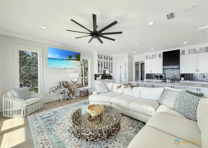 Waterfront Luxury For 10 Pool Fireplace * Gulf Shores